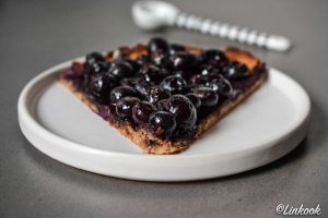 Tarte végétale aux myrtilles | ©Yood (Good food good mood for you)