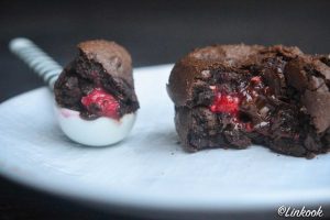 Lava cake aux framboises | ©Yood (Good food good mood for you)