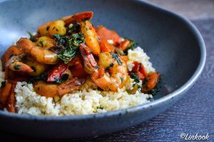 Wok de crevettes au tamari | ©Yood (Good food good mood for you)