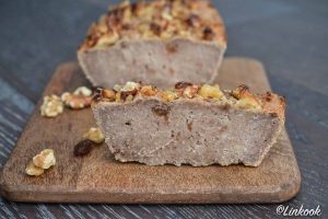 Banana bread vegan & sans gluten aux noix & raisins secs | ©Yood (Good food good mood for you)