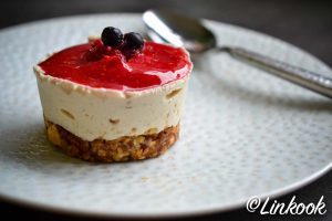 Cheesecake sans cuisson vegan & sans gluten | ©Yood (Good food good mood for you)