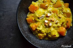 Curry de cabillaud & St Jacques à la courge | ©Yood (Good food good mood for you)