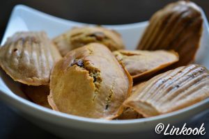 Madeleines vegan aux pépites de chocolat | ©Yood (Good food good mood for you)