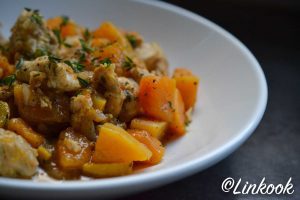 Poulet à la courge ail & au thym | ©Yood (Good food good mood for you)