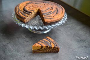 Tiger cake végétalien & sans gluten | ©Yood (Good food good mood for you)